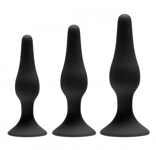 Apprentice Three Piece Silicone Anal Trainer Set